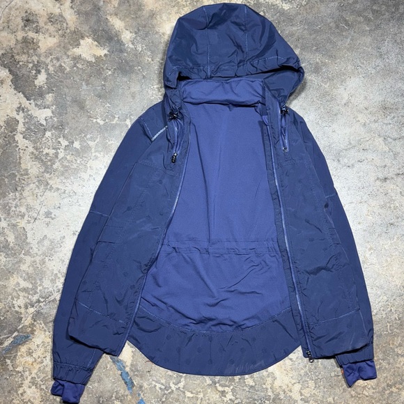 Lululemon Stash’n’Run Navy Hooded Jacket – Lightweight Water Repellent - Picture 4 of 7